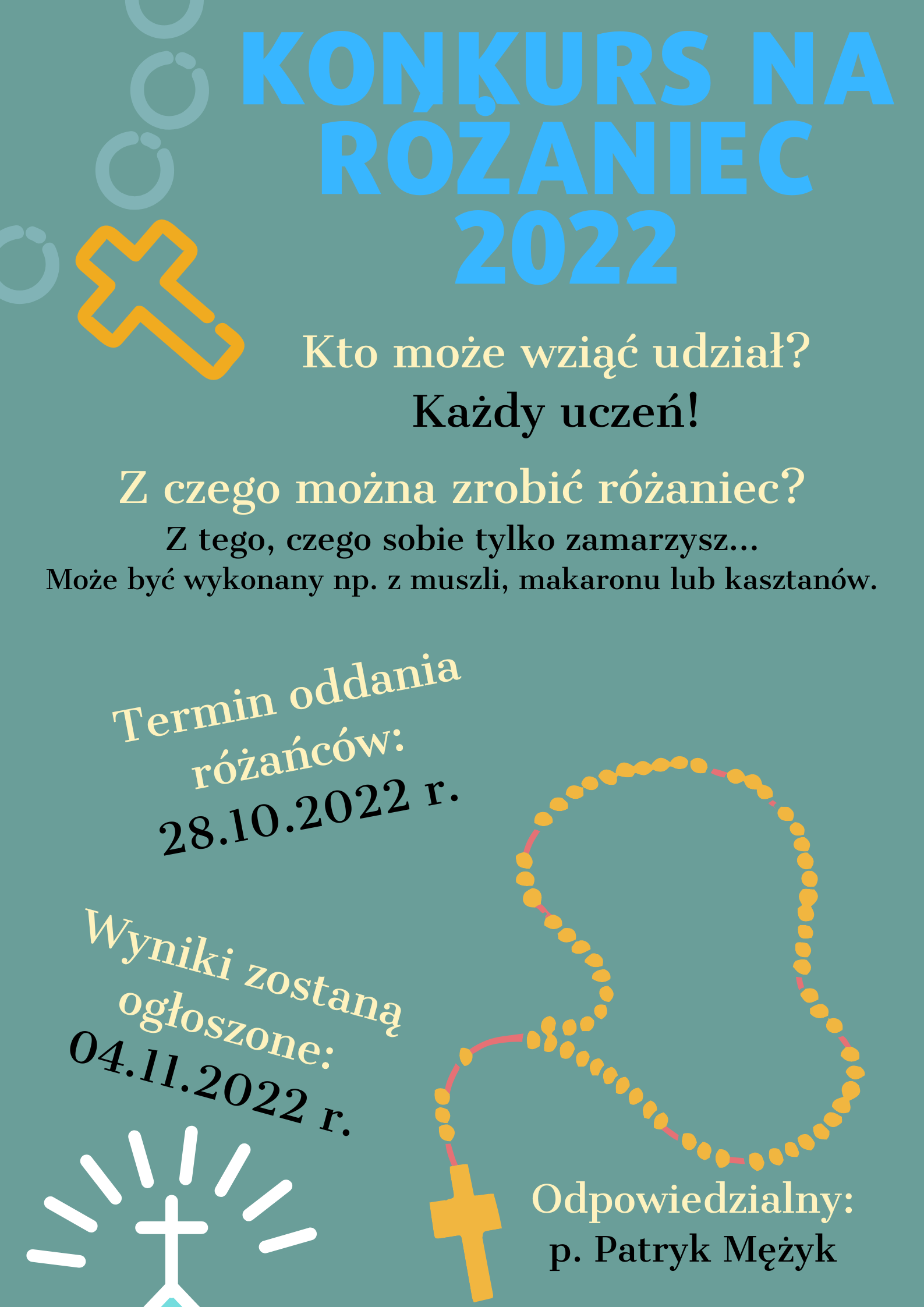 Konkurs na różaniec 2022 SP15